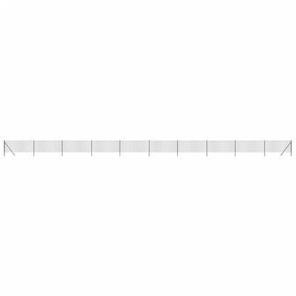 Recinzione Metallica Antracite 1,1x25 m in Acciaio Zincato