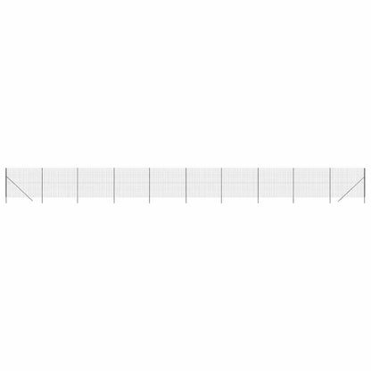 Recinzione Metallica Antracite 1,8x25 m in Acciaio Zincato