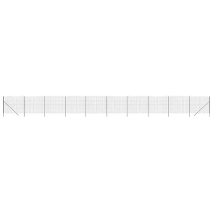 Recinzione Metallica Antracite 2,2x25 m in Acciaio Zincato