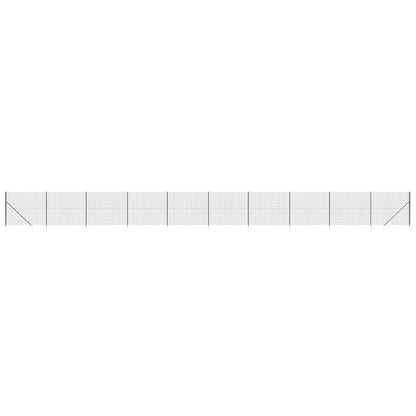 Recinzione Metallica con Picchetti Ancoraggio Antracite 1,8x25m