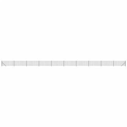Recinzione Metallica con Flangia Antracite 0,8x25 m
