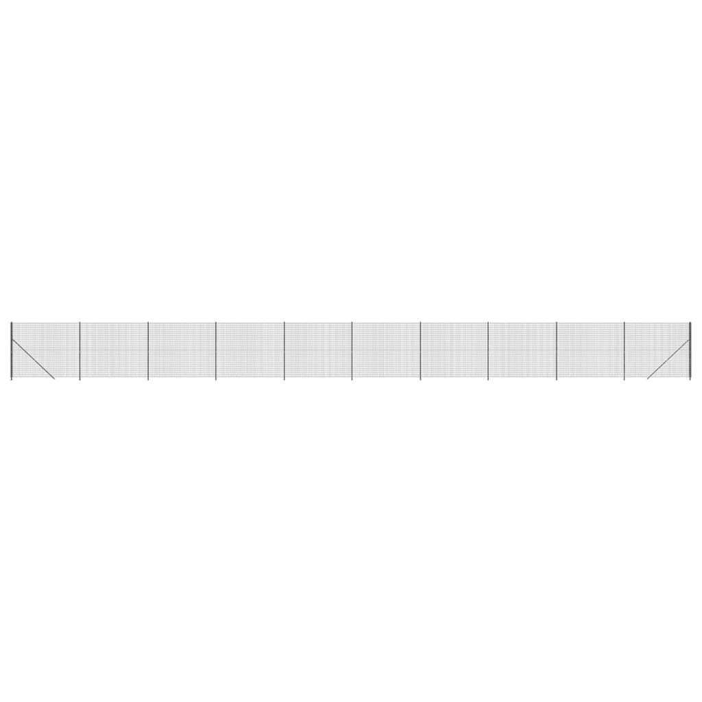 Recinzione Metallica con Flangia Antracite 2,2x25 m
