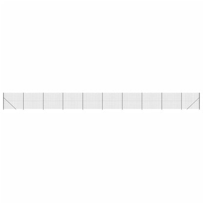 Recinzione Metallica con Flangia Antracite 1,4x25 m