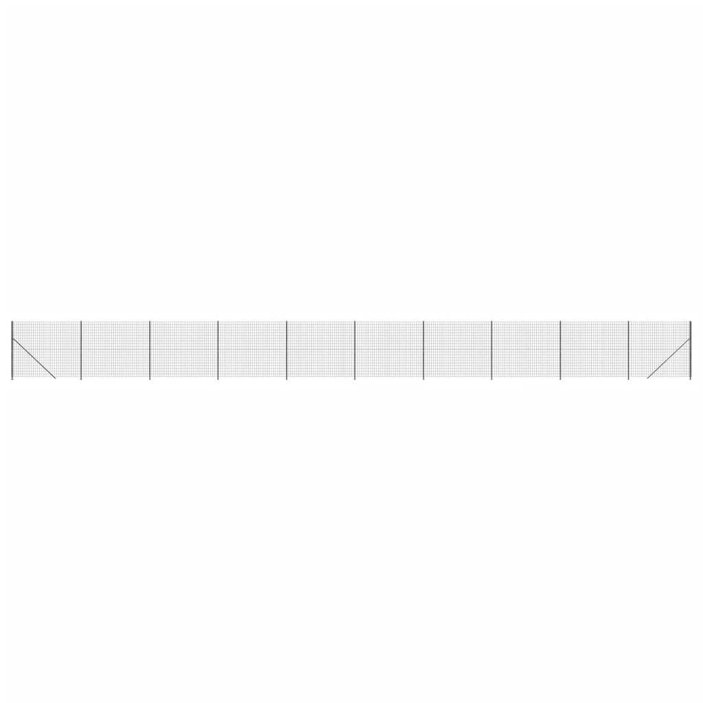 Recinzione Metallica con Flangia Antracite 2,2x25 m