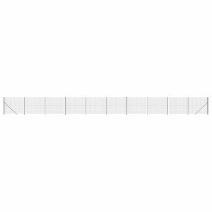 Recinzione Metallica con Flangia Antracite 1,6x25 m