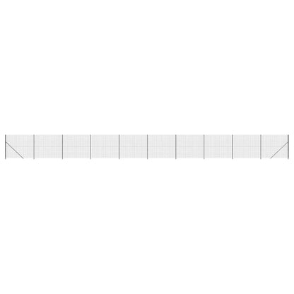 Recinzione Metallica con Flangia Antracite 1,8x25 m