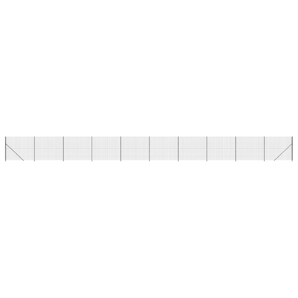 Recinzione Metallica con Flangia Antracite 2,2x25 m