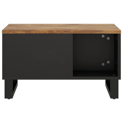 Tavolino da Salotto 60x50x35 cm in Legno Massello di Mango