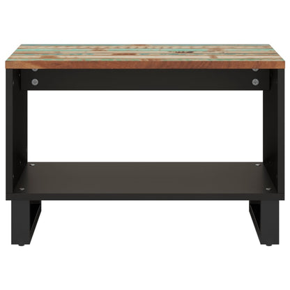 Tavolino da Salotto 60x50x40 cm in Legno Massello di Recupero