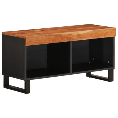 Mobile Porta TV 85x33x43,5 cm in Legno Massello di Acacia