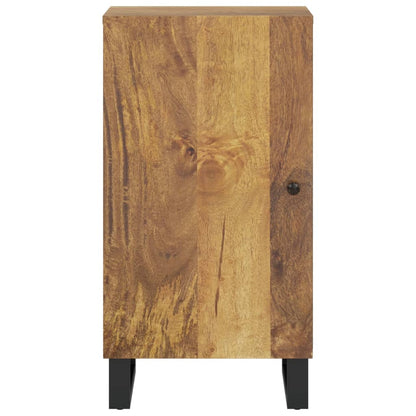 Credenza con Anta 40x31x75 cm in Legno Massello di Mango
