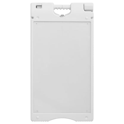 Lavagna da Marciapiede a Cavalletto Grigia 45x7x84,5 cm in HDPE