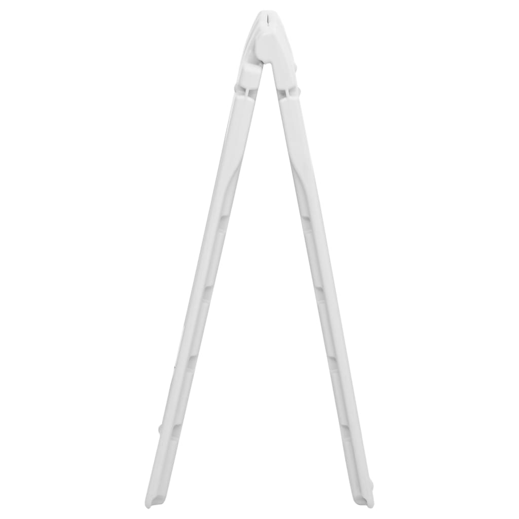 Lavagna da Marciapiede a Cavalletto Grigia 45x7x84,5 cm in HDPE