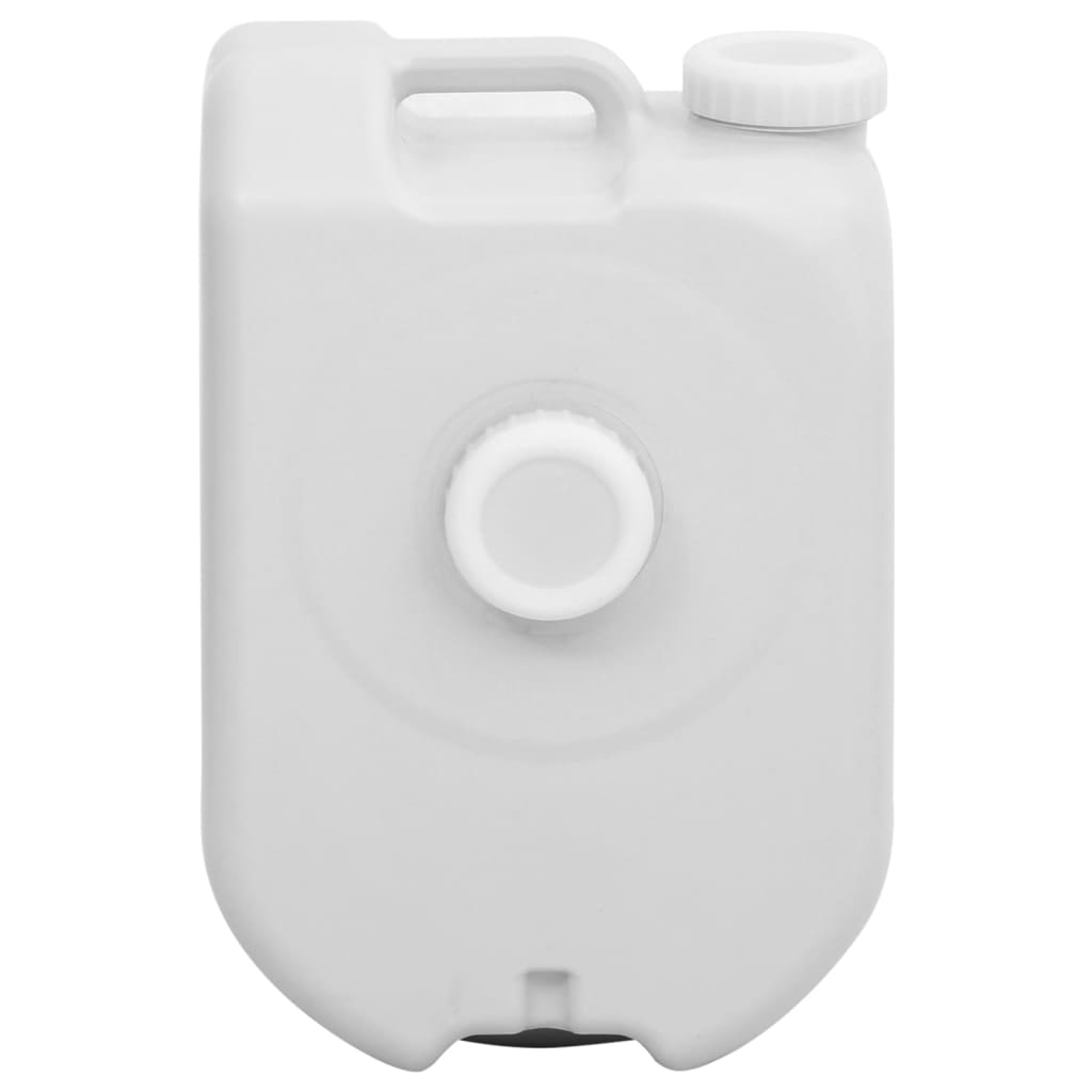Serbatoio Acqua Portatile con Adattatore 24 L Grigio