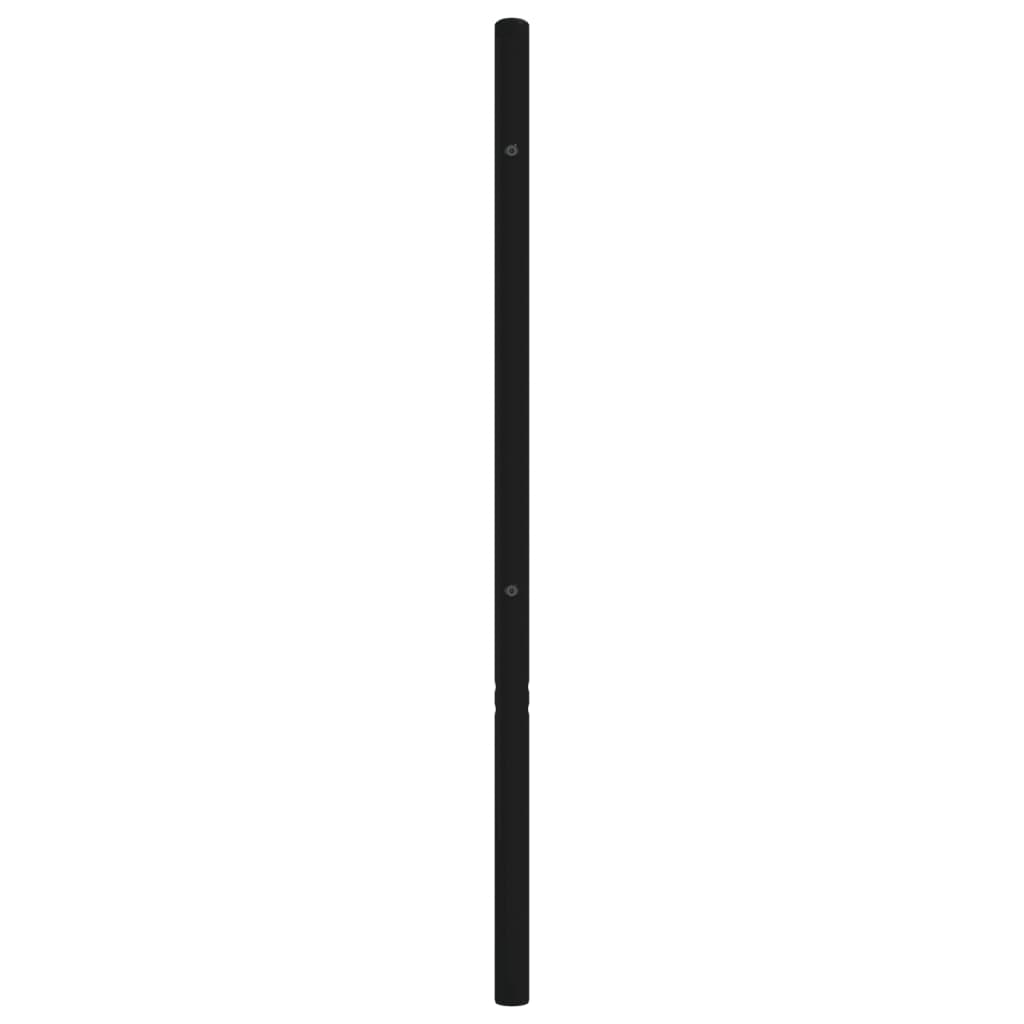Testiera di Ricambio in Metallo Nero 75 cm