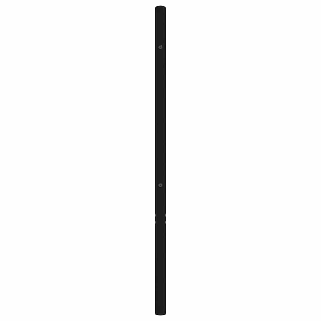 Testiera di Ricambio in Metallo Nero 100 cm
