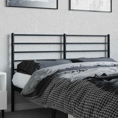 Testiera di Ricambio in Metallo Nero 120 cm