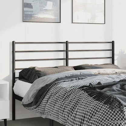 Testiera di Ricambio in Metallo Nero 135 cm