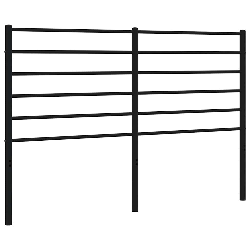 Testiera di Ricambio in Metallo Nero 150 cm