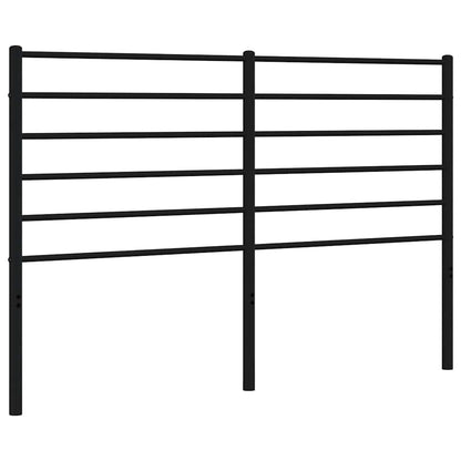 Testiera di Ricambio in Metallo Nero 150 cm