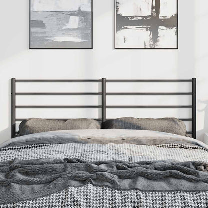Testiera di Ricambio in Metallo Nero 150 cm