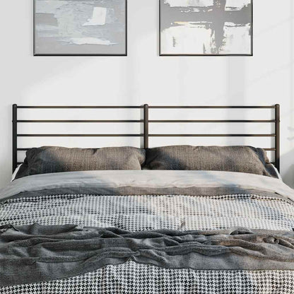 Testiera di Ricambio in Metallo Nero 180 cm