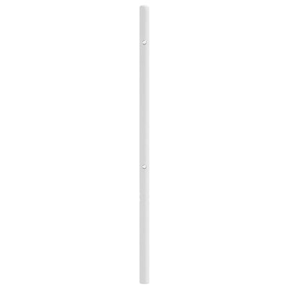 Testiera di Ricambio in Metallo Bianco 80 cm