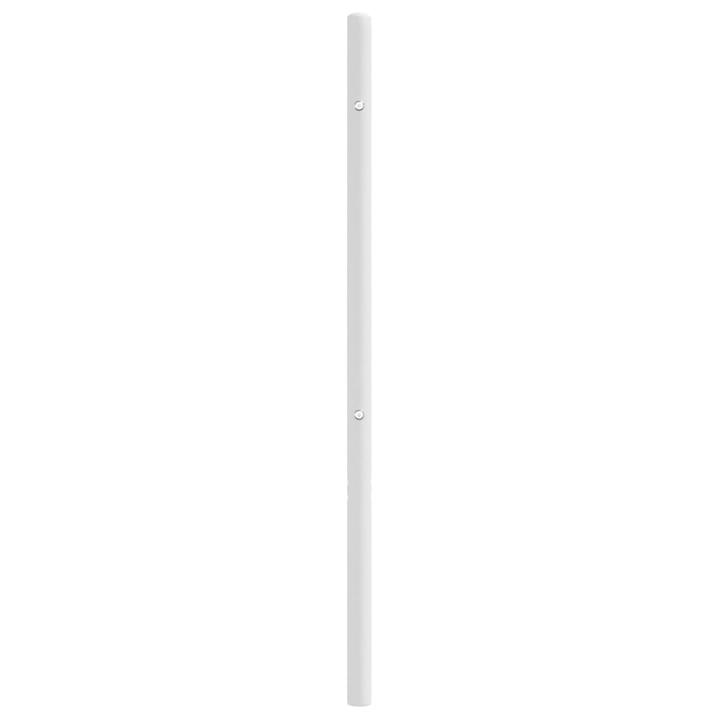 Testiera di Ricambio in Metallo Bianco 90 cm