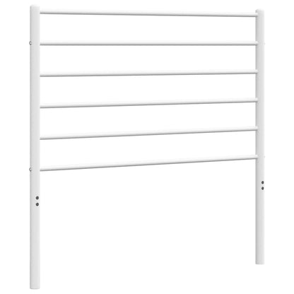 Testiera di Ricambio in Metallo Bianco 100 cm