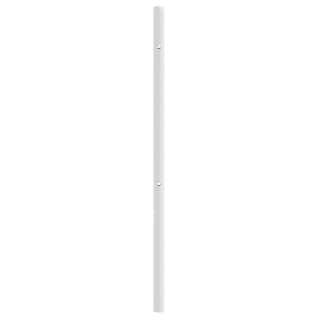Testiera di Ricambio in Metallo Bianco 135 cm