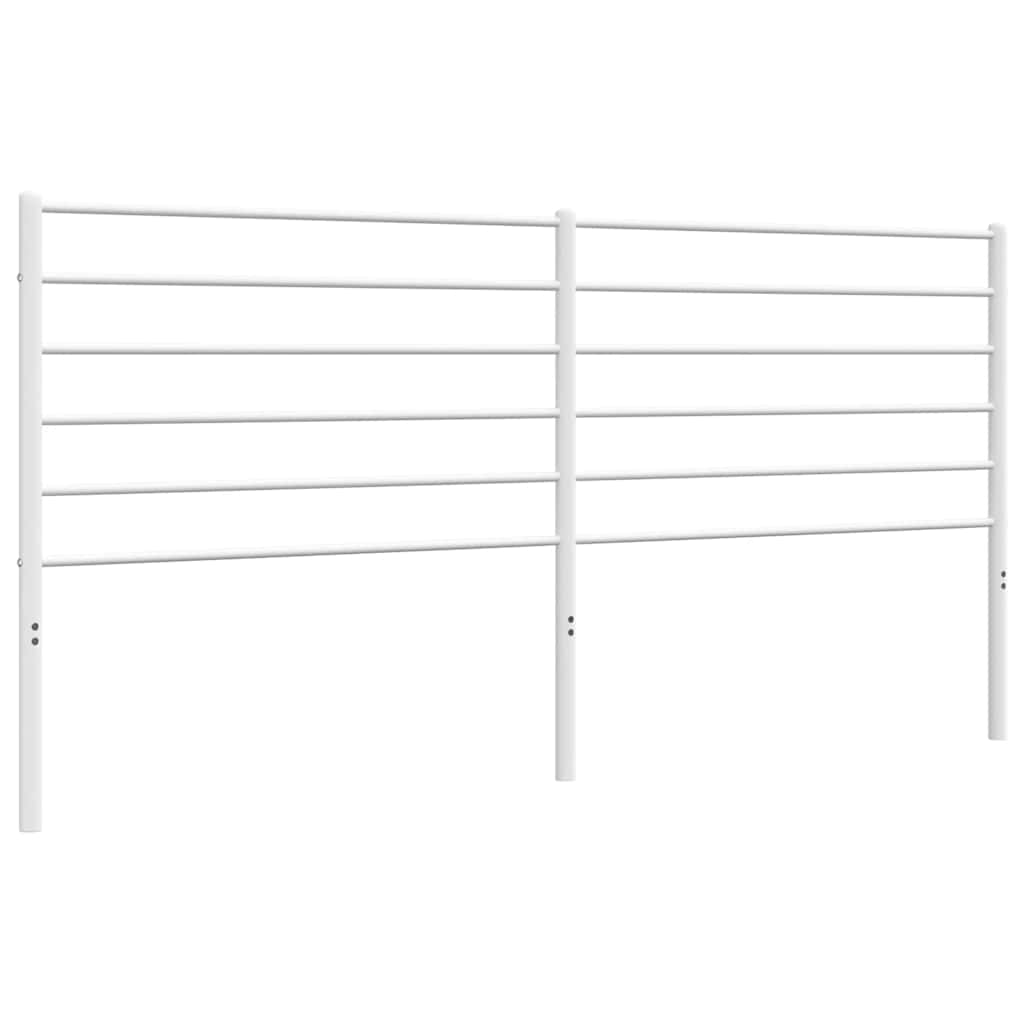 Testiera di Ricambio in Metallo Bianco 180 cm