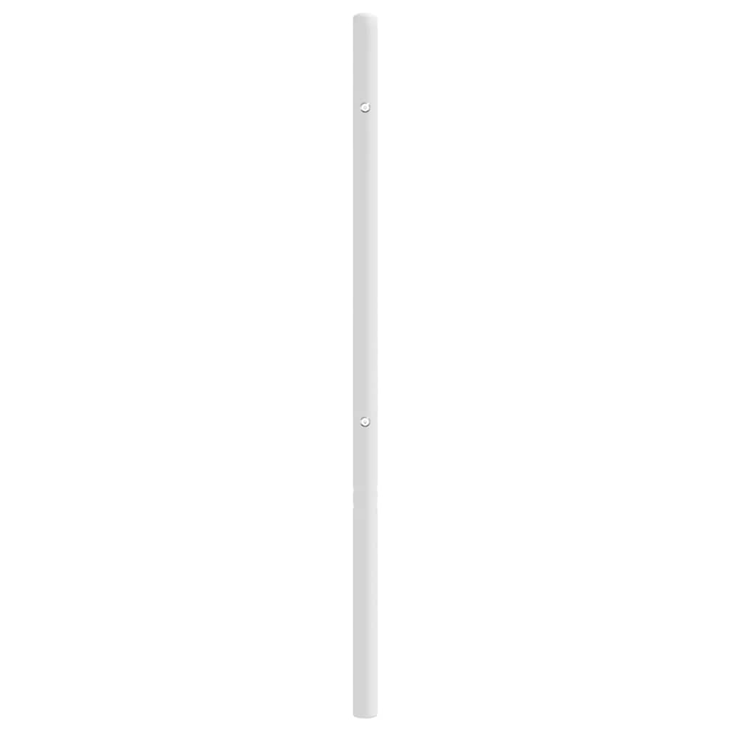 Testiera di Ricambio in Metallo Bianco 193 cm