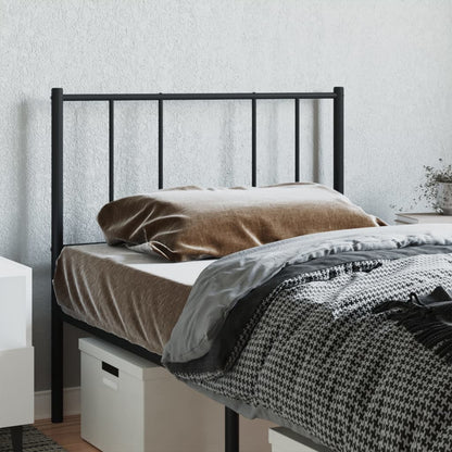 Testiera di Ricambio in Metallo Nero 75 cm