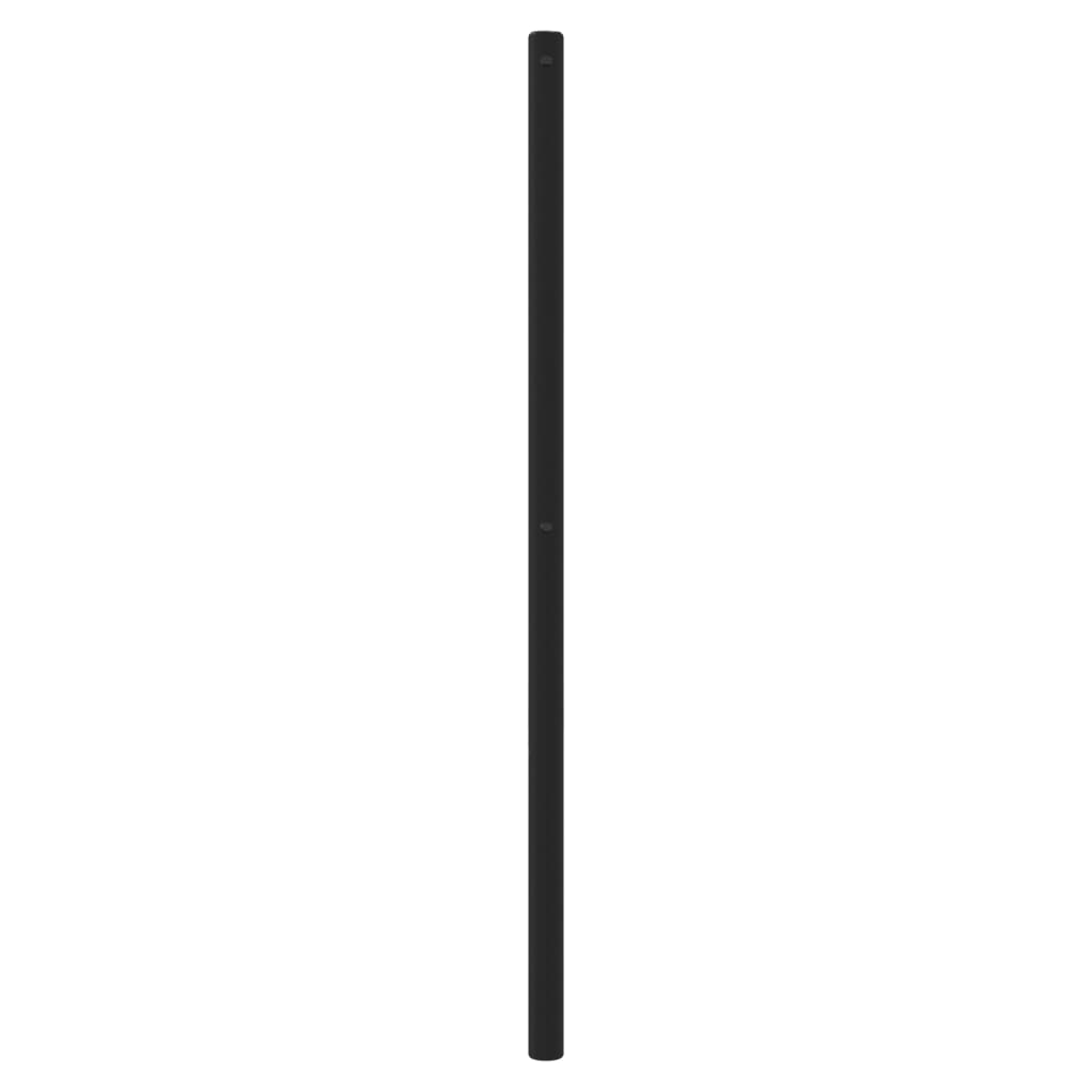 Testiera di Ricambio in Metallo Nero 75 cm