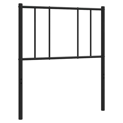 Testiera di Ricambio in Metallo Nero 90 cm