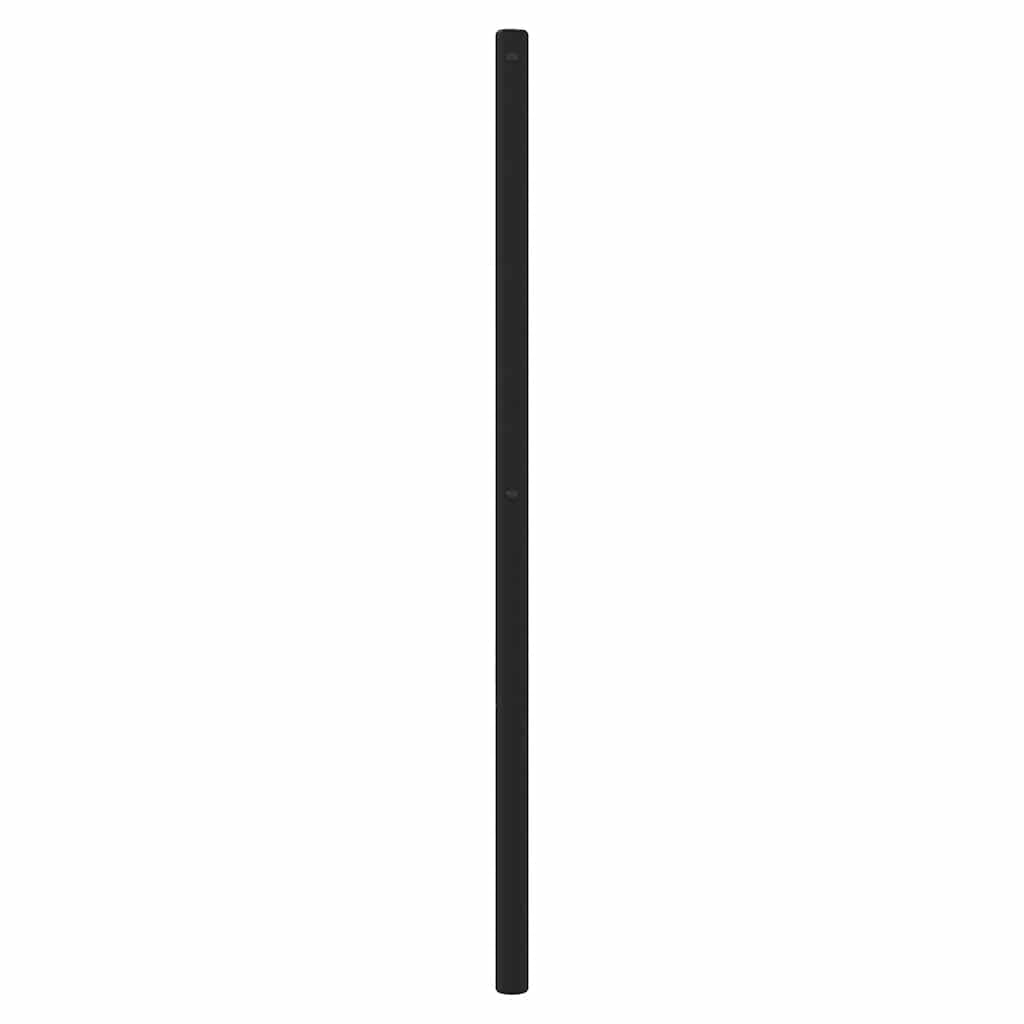 Testiera di Ricambio in Metallo Nero 100 cm