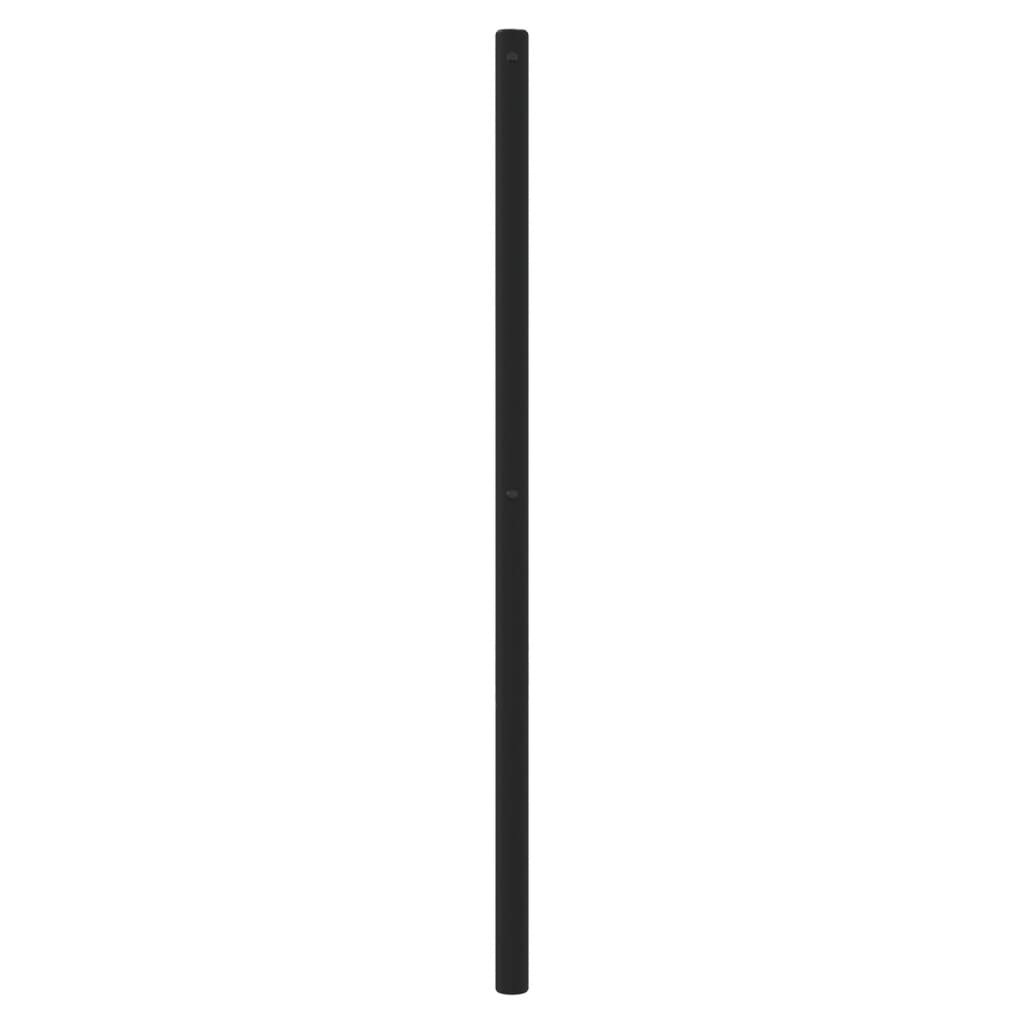 Testiera di Ricambio in Metallo Nero 107 cm