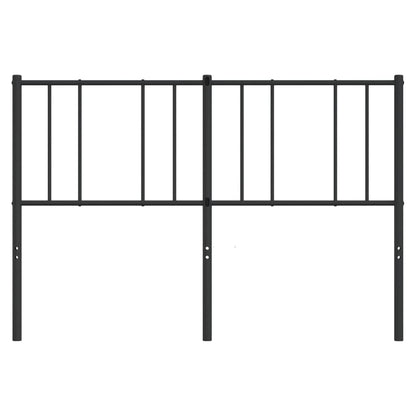 Testiera di Ricambio in Metallo Nero 135 cm
