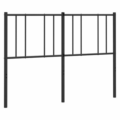 Testiera di Ricambio in Metallo Nero 150 cm