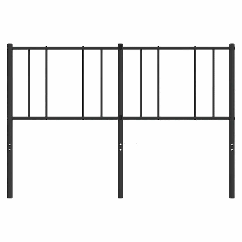 Testiera di Ricambio in Metallo Nero 150 cm