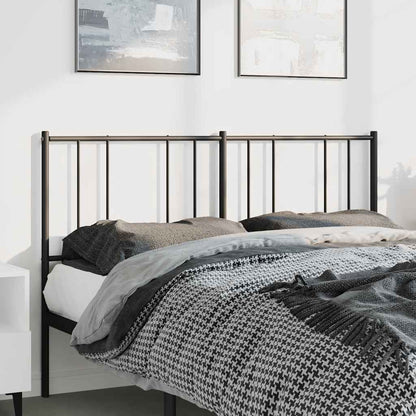 Testiera di Ricambio in Metallo Nero 150 cm