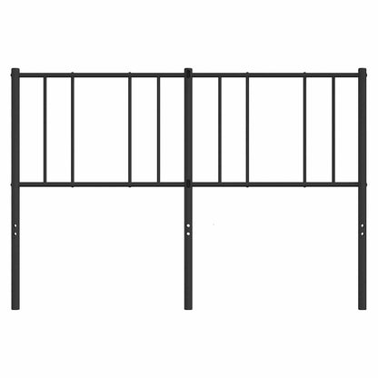 Testiera di Ricambio in Metallo Nero 160 cm