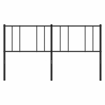 Testiera di Ricambio in Metallo Nero 180 cm