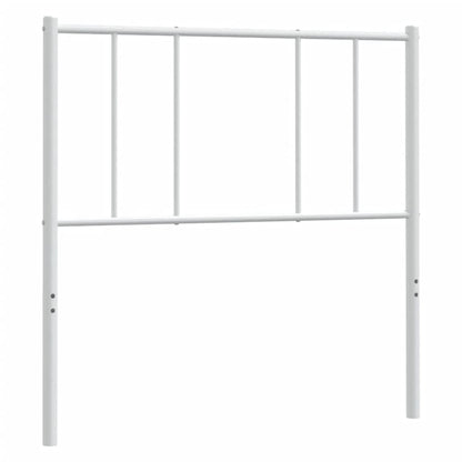 Testiera di Ricambio in Metallo Bianco 90 cm