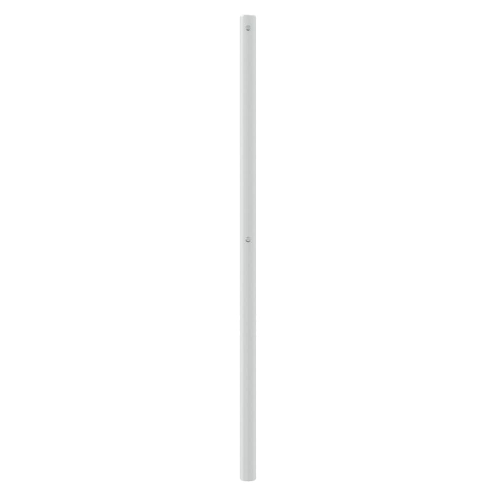 Testiera di Ricambio in Metallo Bianco 107 cm