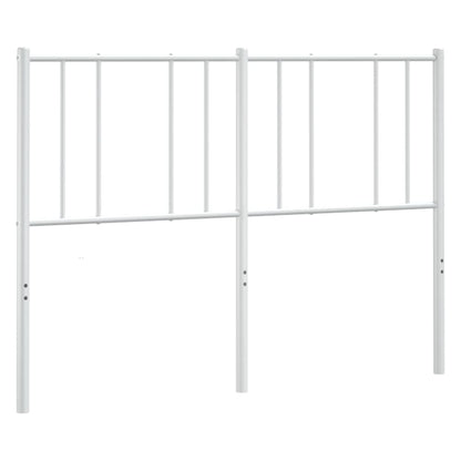 Testiera di Ricambio in Metallo Bianco 120 cm