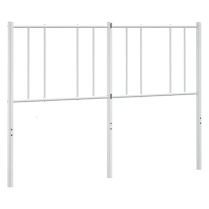 Testiera di Ricambio in Metallo Bianco 135 cm