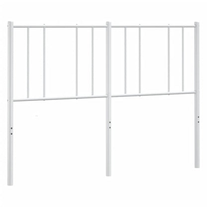Testiera di Ricambio in Metallo Bianco 150 cm