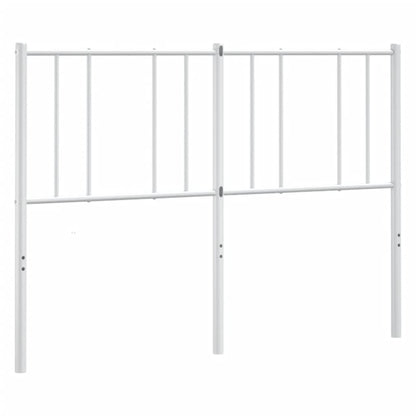 Testiera di Ricambio in Metallo Bianco 160 cm