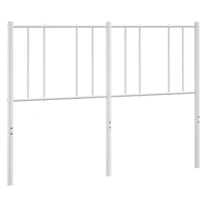 Testiera di Ricambio in Metallo Bianco 160 cm